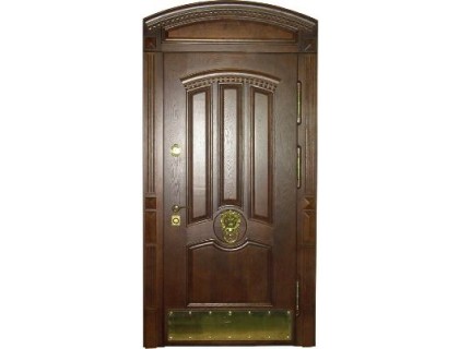 Входная металлическая дверь массив модель 46