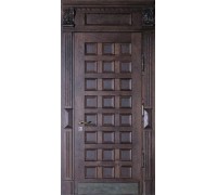 Входная металлическая дверь массив модель 48